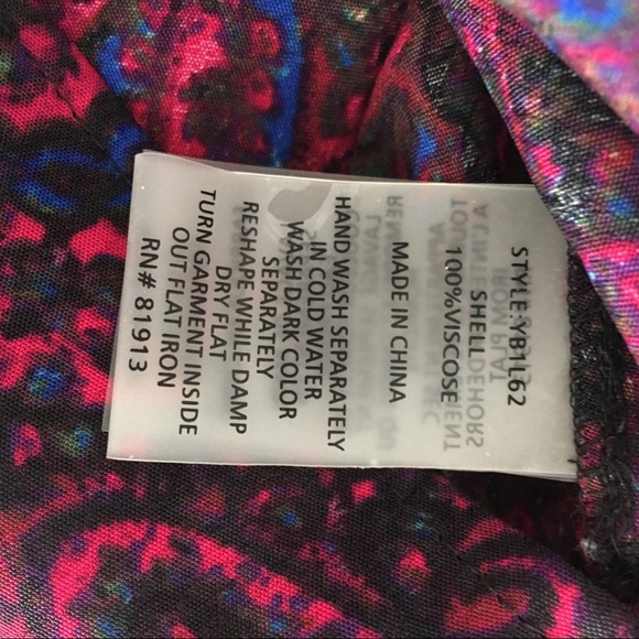 Plenty Tracy Reese Anthropologie Pink Paisley Top - Picture 7 of 8